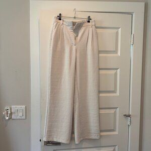 Abercrombie Sloane Tailored Pants, White